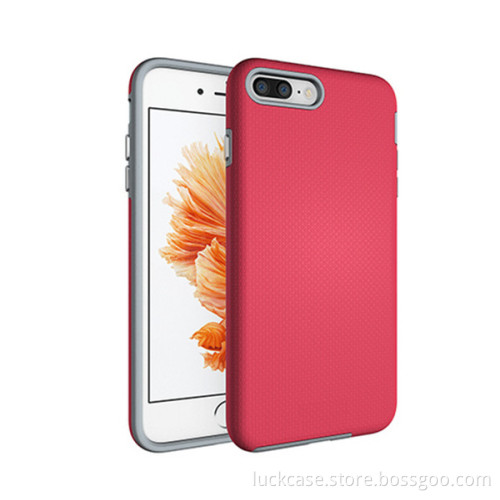 Promotional custom logo PC+TPU mobile phone case for iphone 7plus